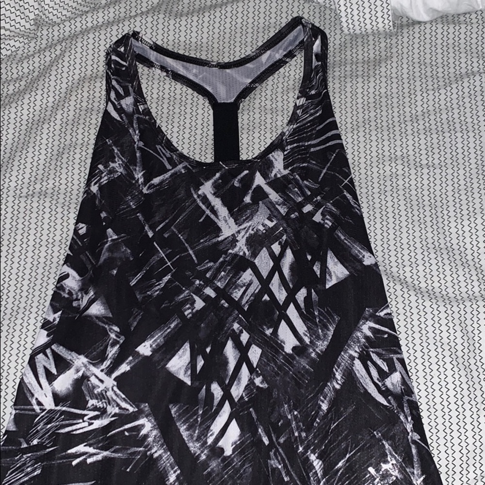 Race Back workout top